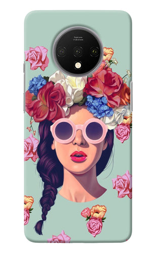 Pretty Girl Oneplus 7T Back Cover