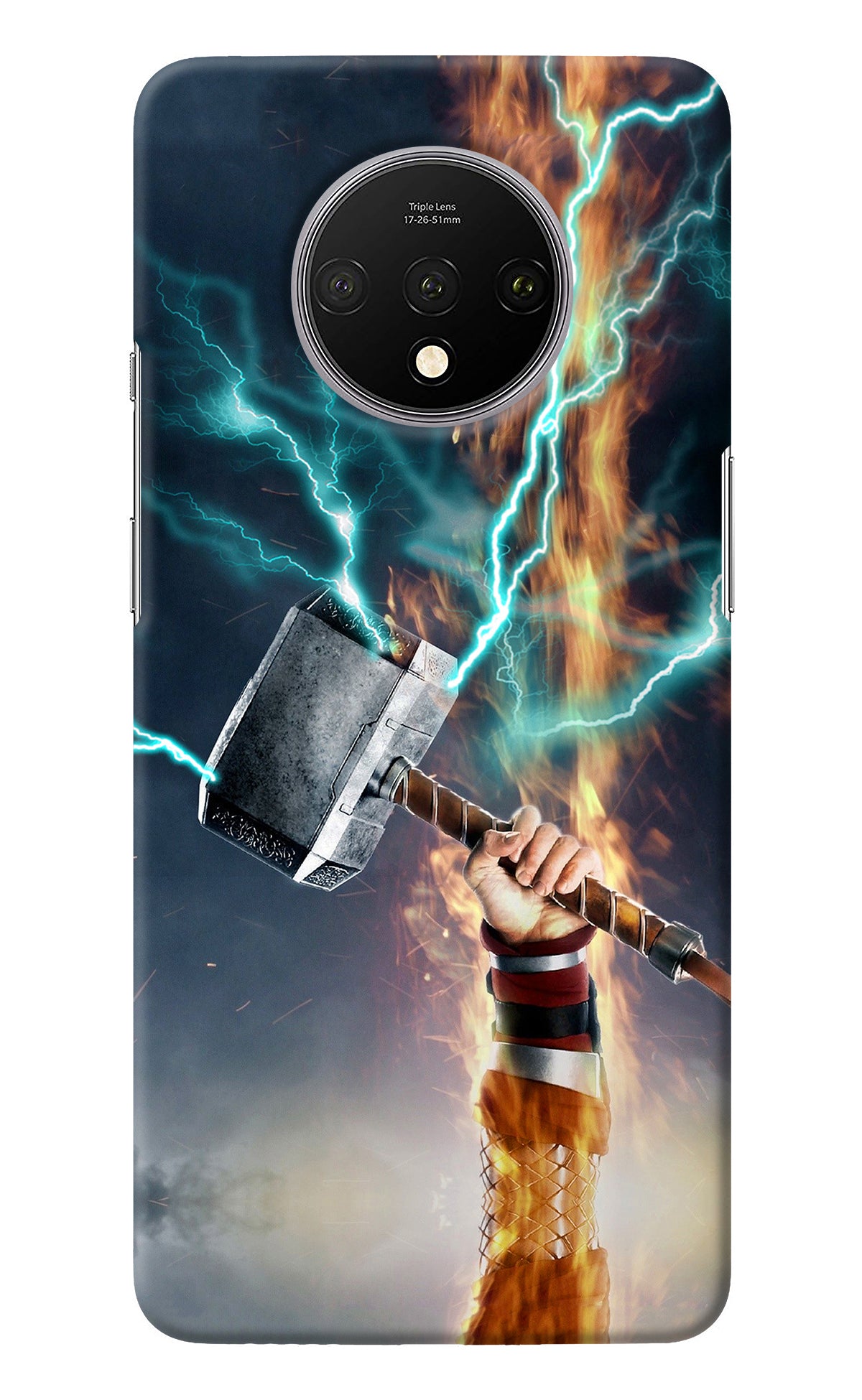 Thor Hammer Mjolnir Oneplus 7T Back Cover