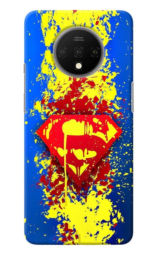 Superman logo Oneplus 7T Back Cover
