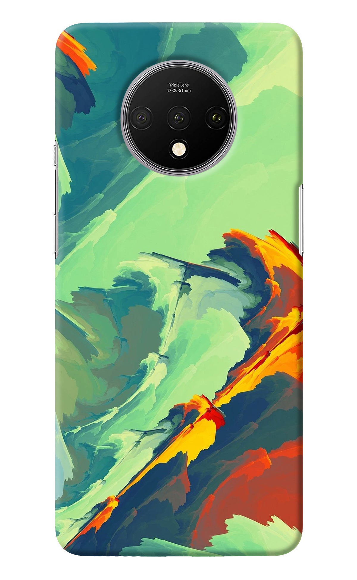 Paint Art Oneplus 7T Back Cover