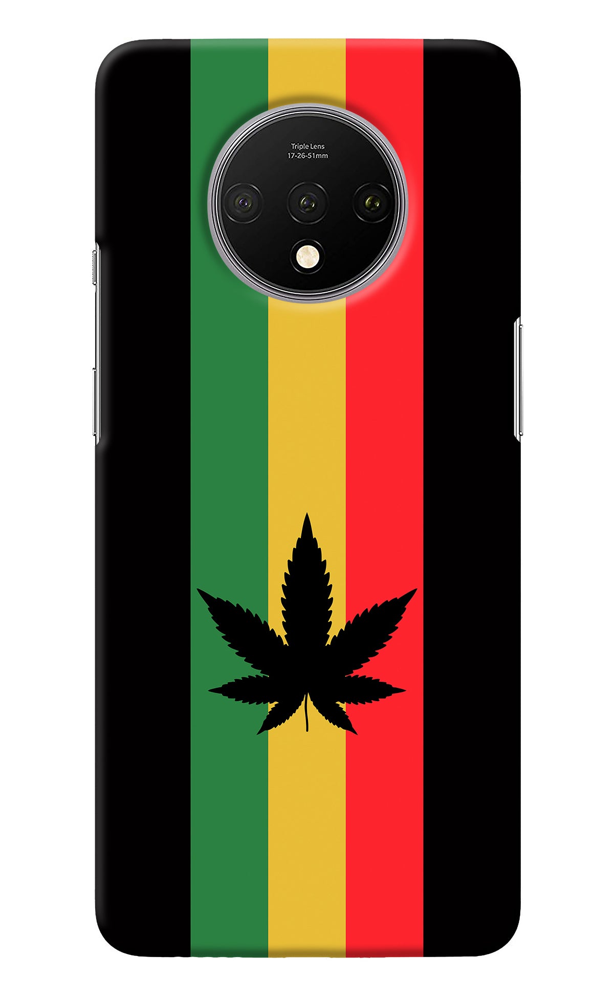 Weed Flag Oneplus 7T Back Cover