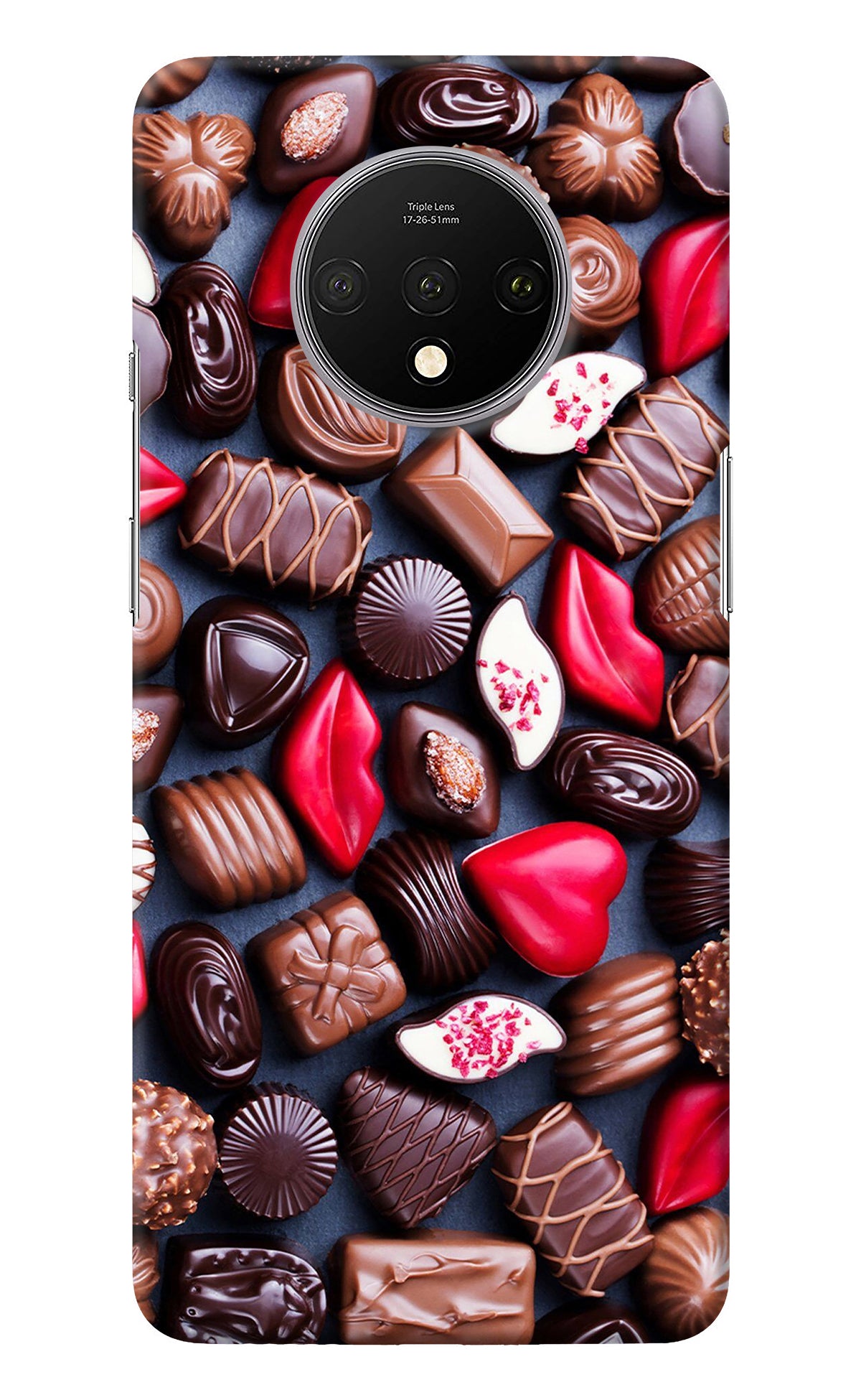 Chocolates Oneplus 7T Back Cover