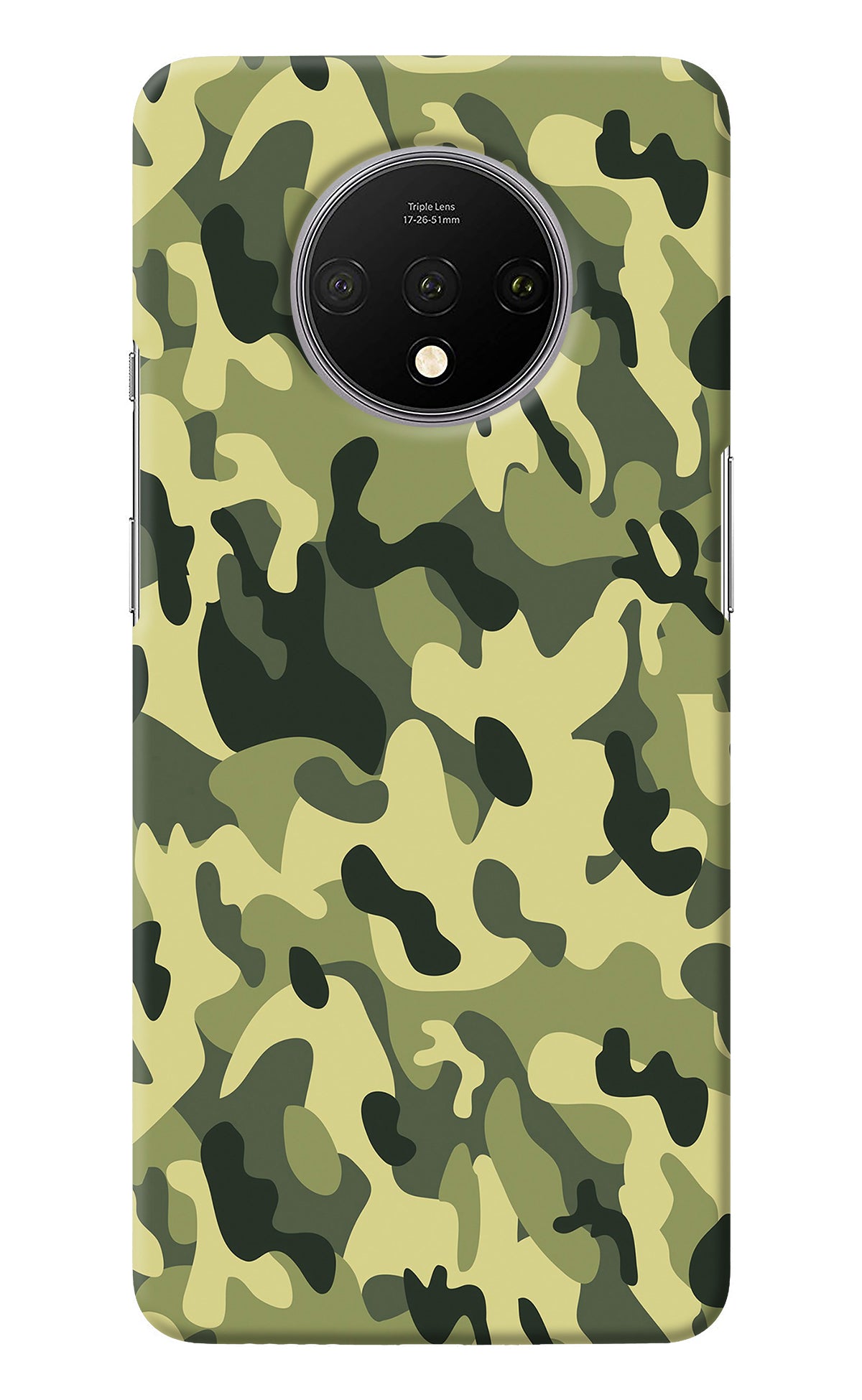 Camouflage Oneplus 7T Back Cover