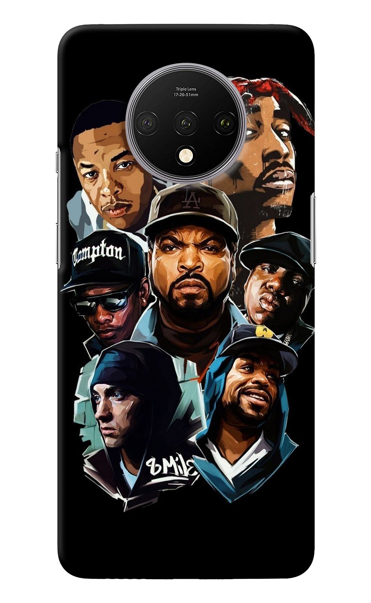 Rappers Oneplus 7T Back Cover