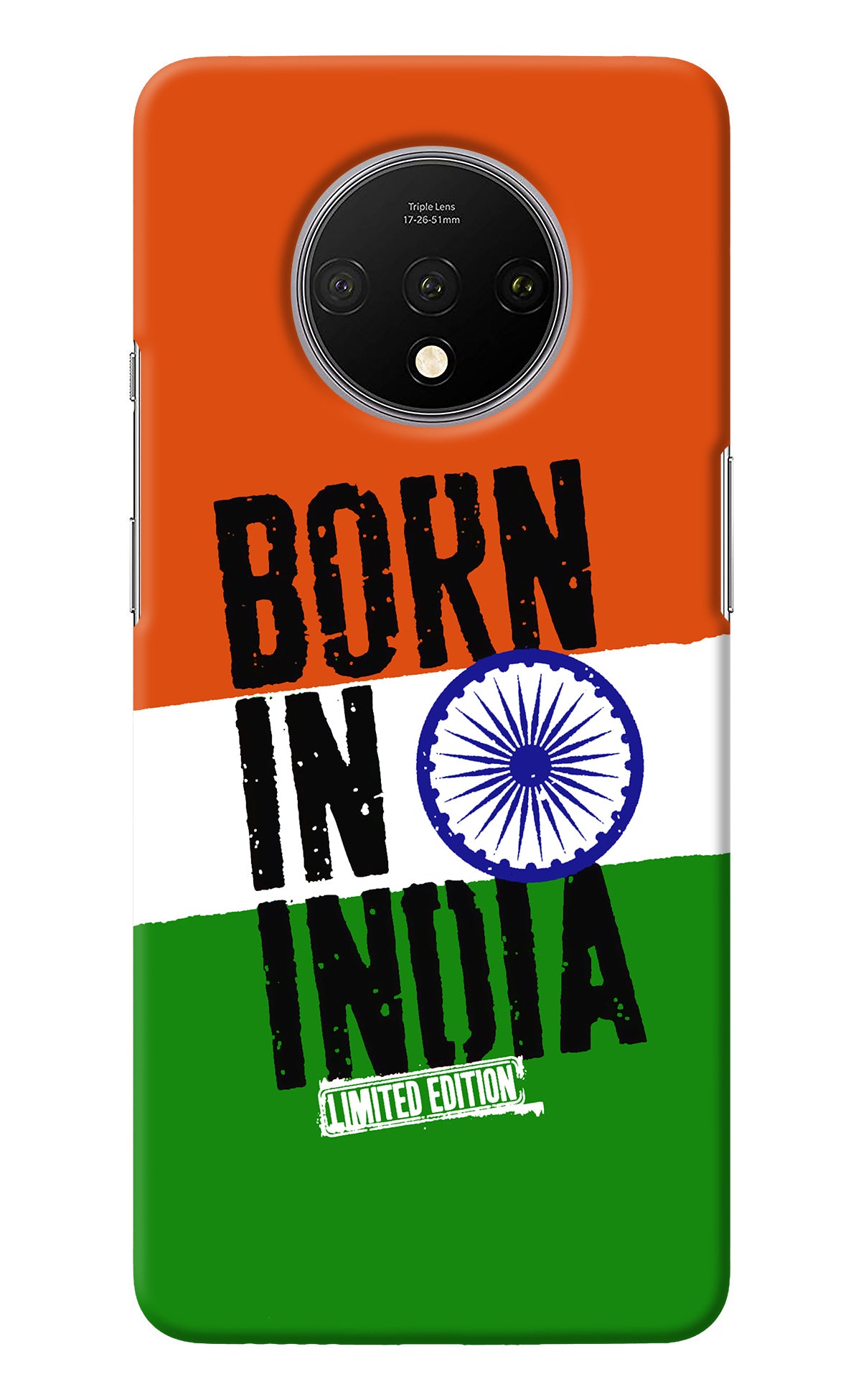 Born in India Oneplus 7T Back Cover