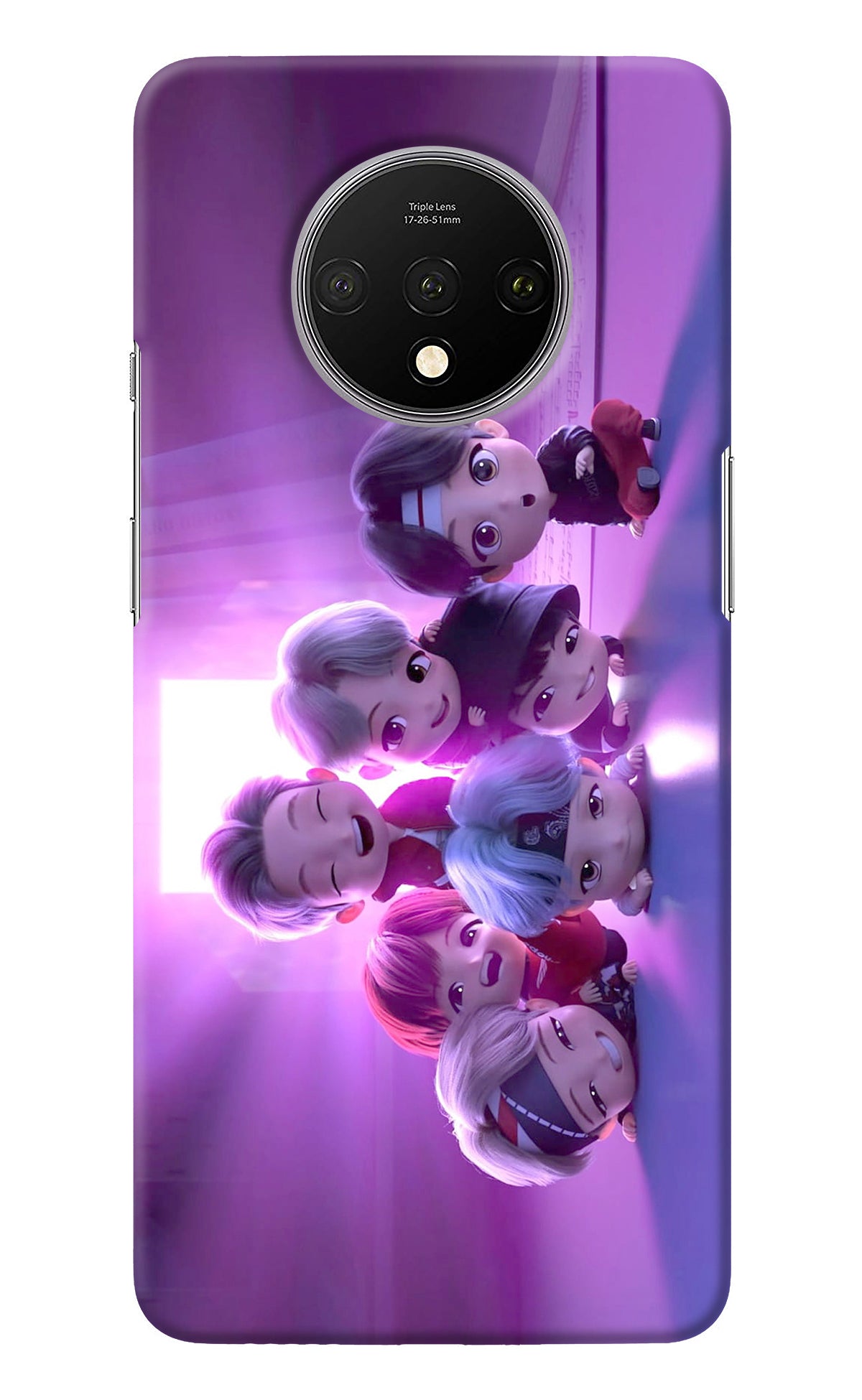 BTS Chibi Oneplus 7T Back Cover