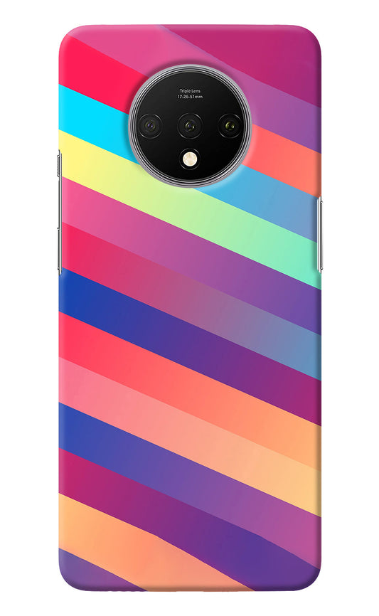 Stripes color Oneplus 7T Back Cover