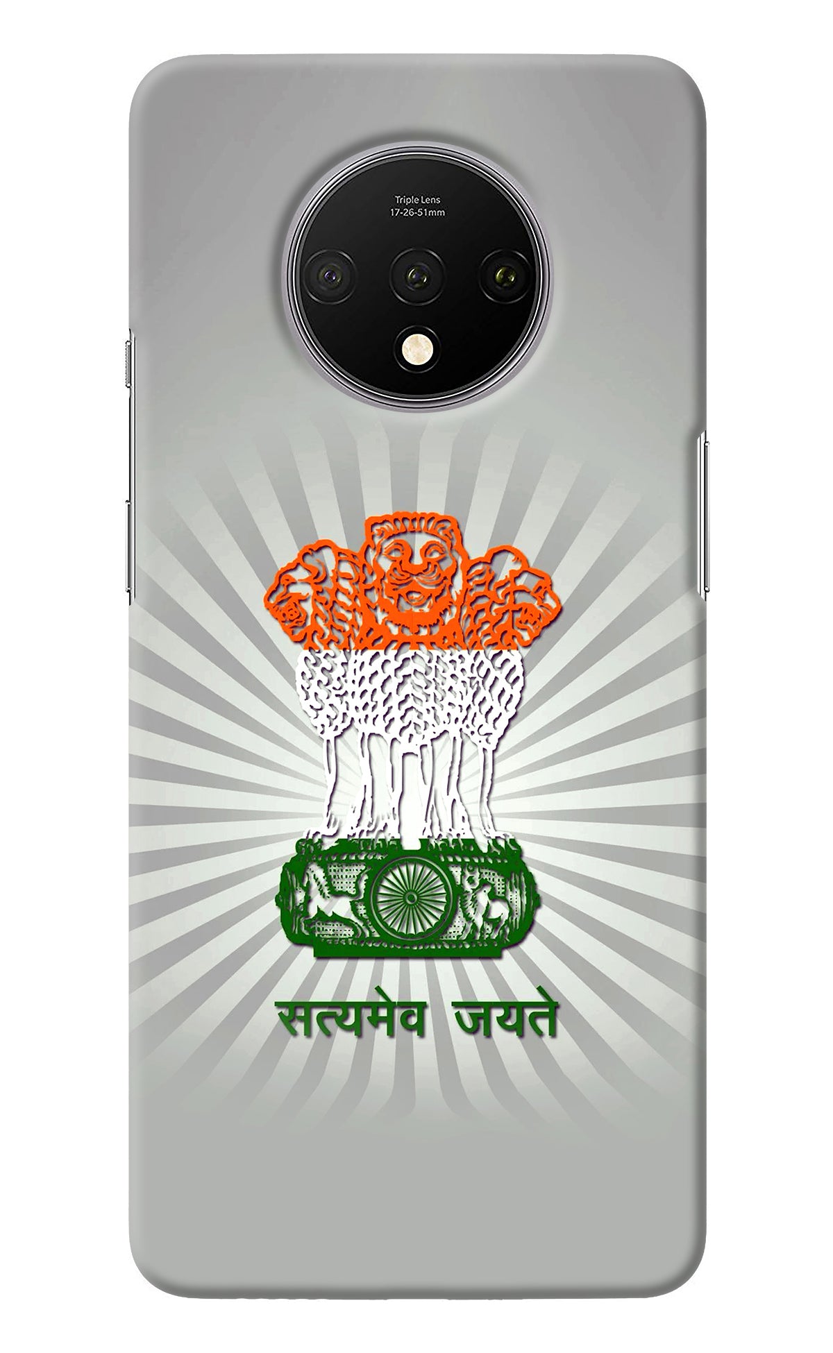 Satyamev Jayate Art Oneplus 7T Back Cover