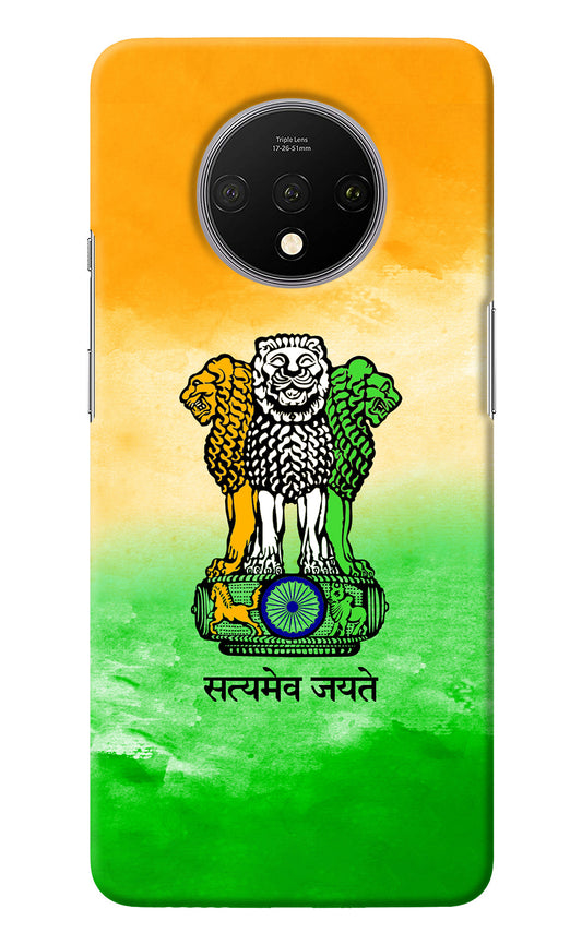 Satyamev Jayate Flag Oneplus 7T Back Cover