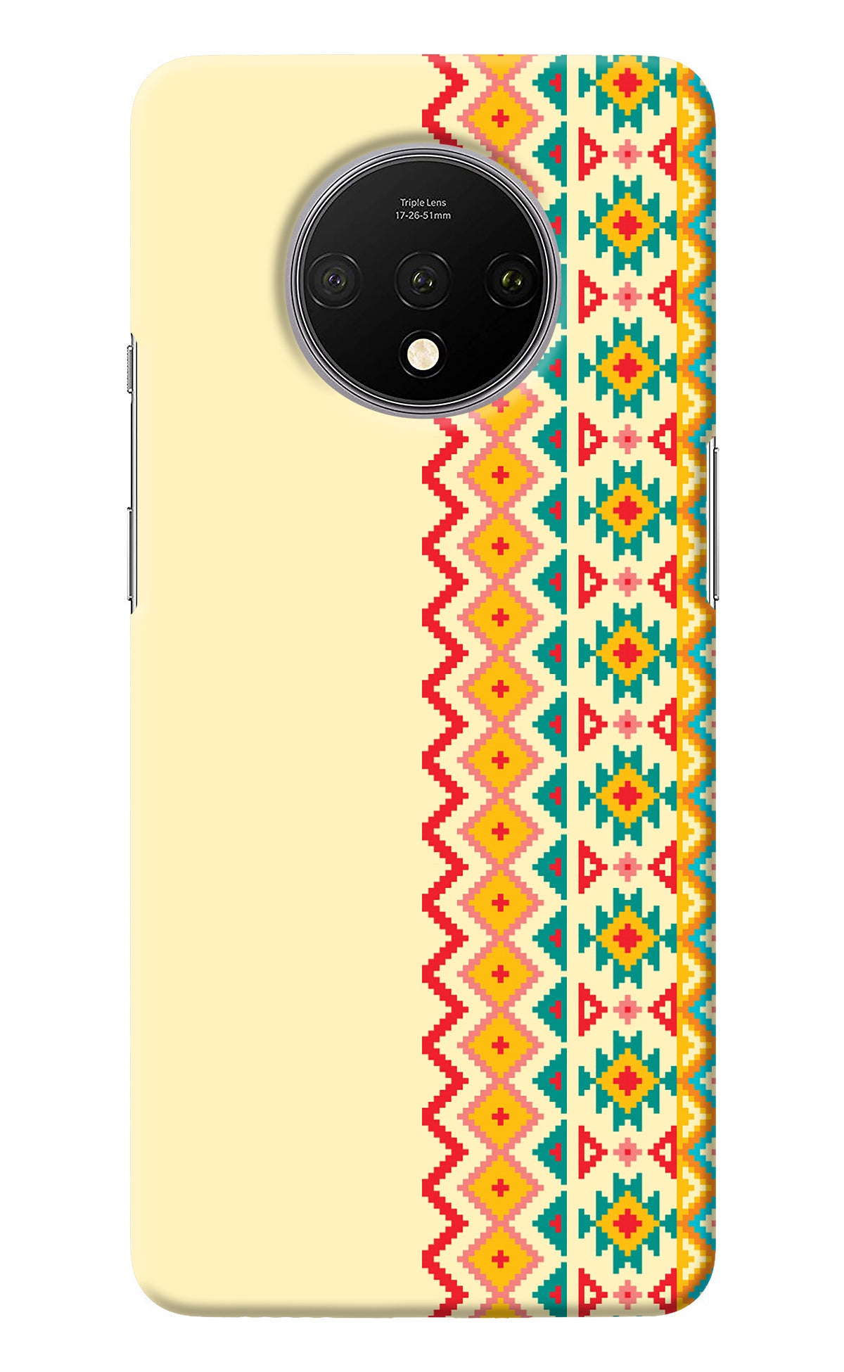 Ethnic Seamless Oneplus 7T Back Cover