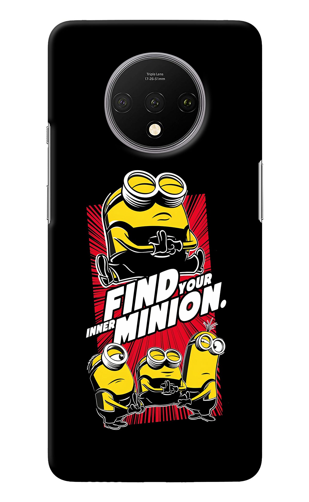 Find your inner Minion Oneplus 7T Back Cover