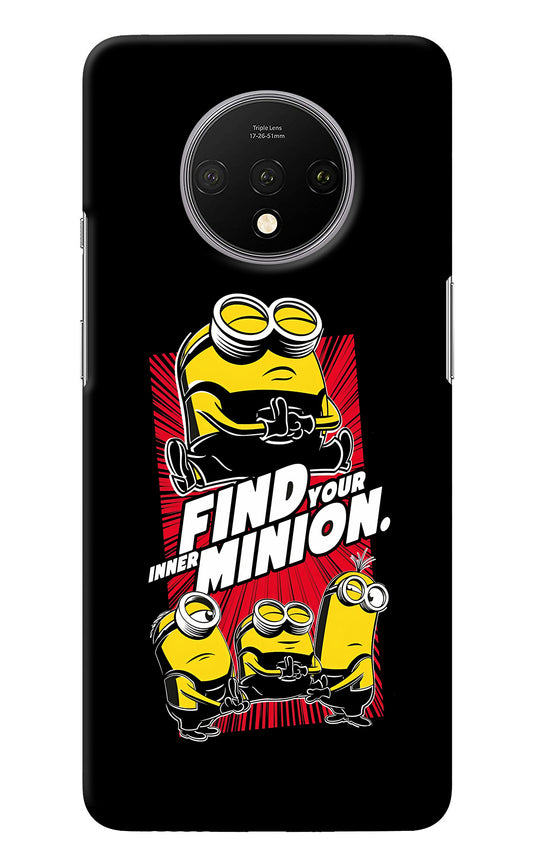 Find your inner Minion Oneplus 7T Back Cover