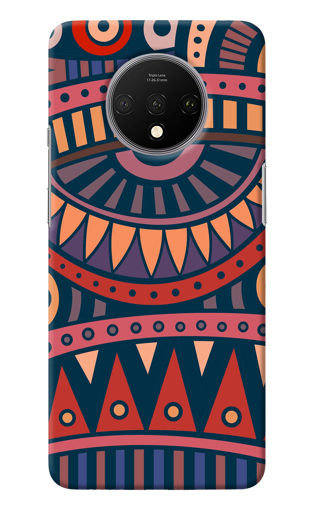 African Culture Design Oneplus 7T Back Cover