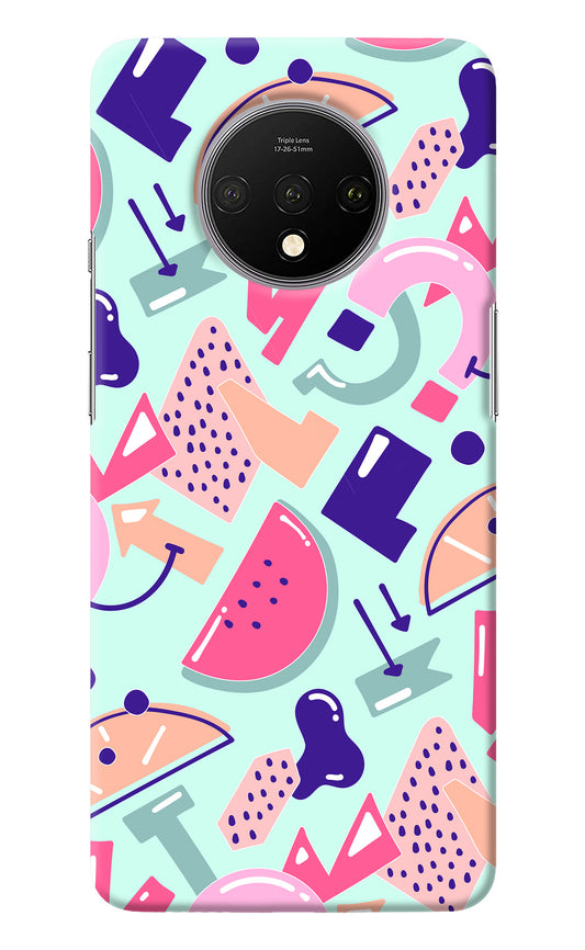 Doodle Pattern Oneplus 7T Back Cover