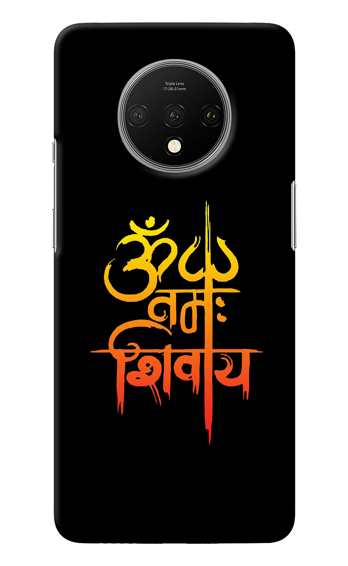 Om Namah Shivay Oneplus 7T Back Cover