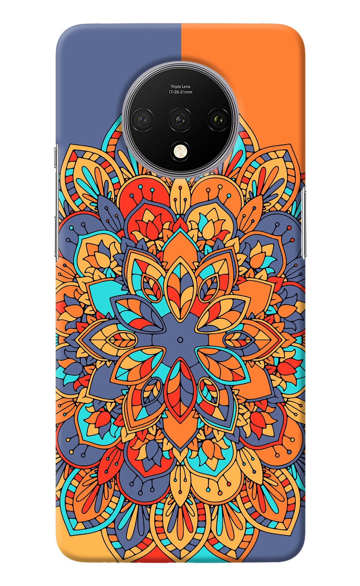 Color Mandala Oneplus 7T Back Cover