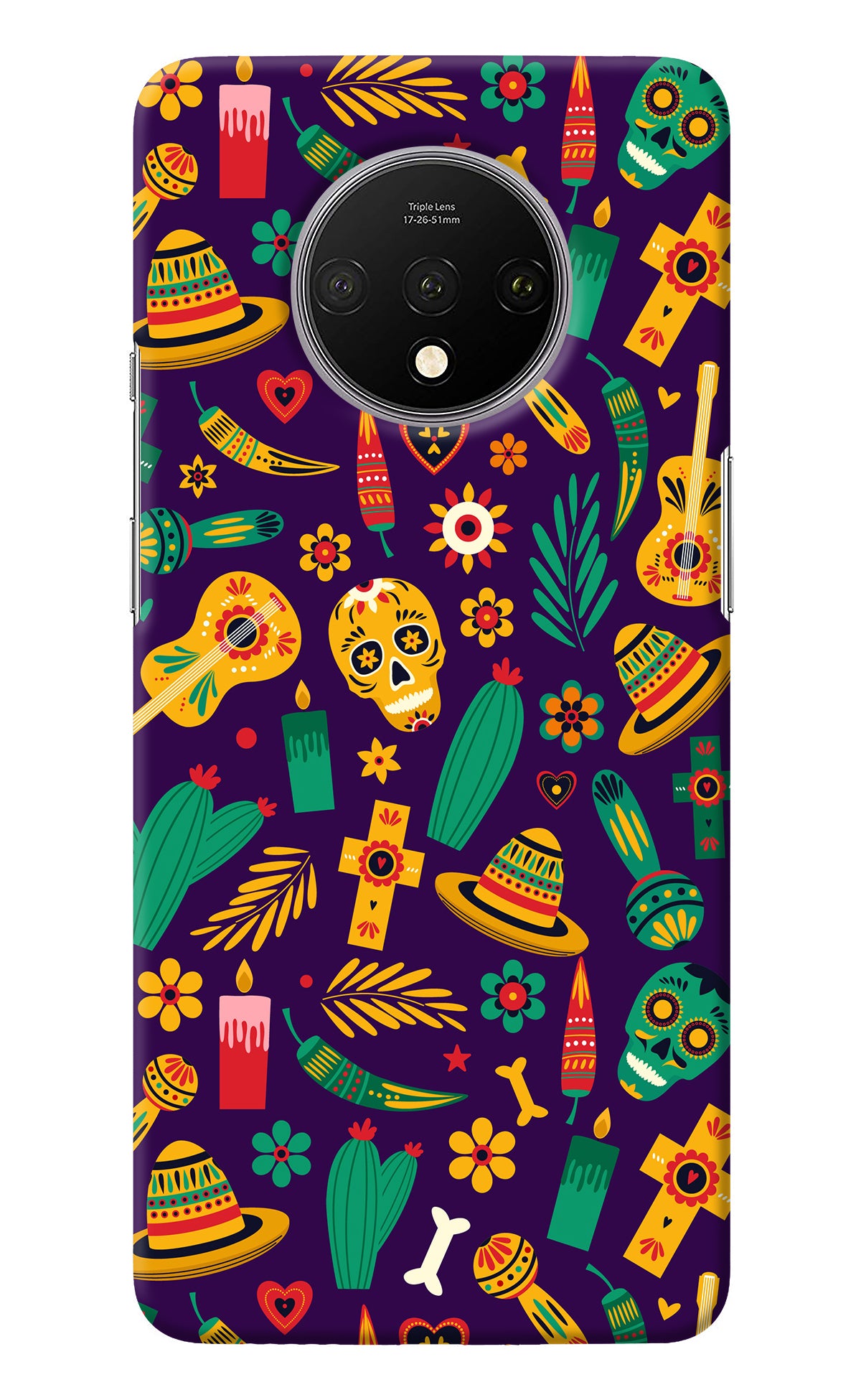 Mexican Artwork Oneplus 7T Back Cover