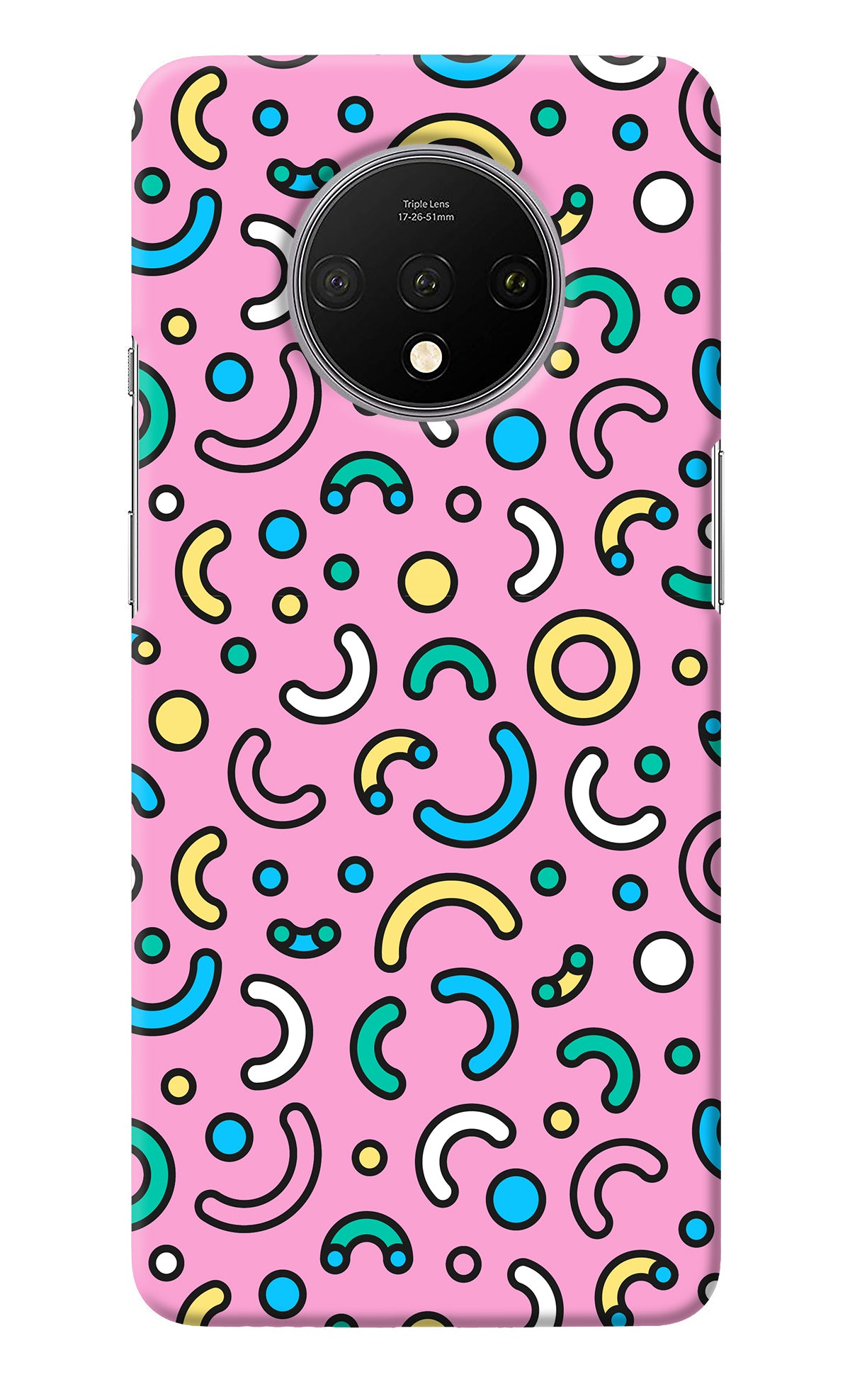 Memphis Design Oneplus 7T Back Cover