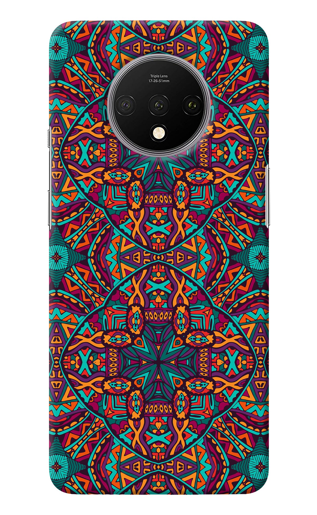 Colour Mandala Oneplus 7T Back Cover