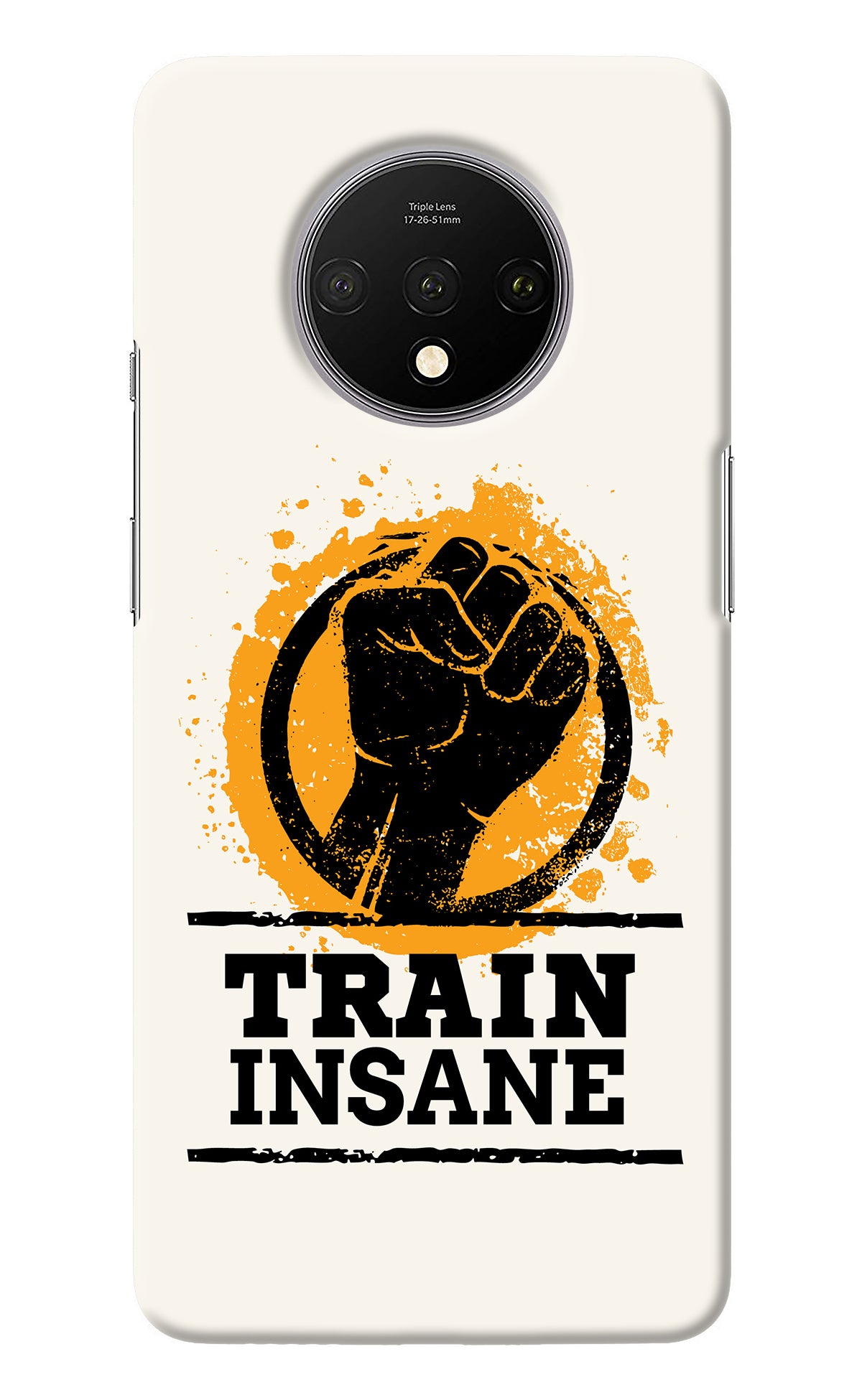 Train Insane Oneplus 7T Back Cover