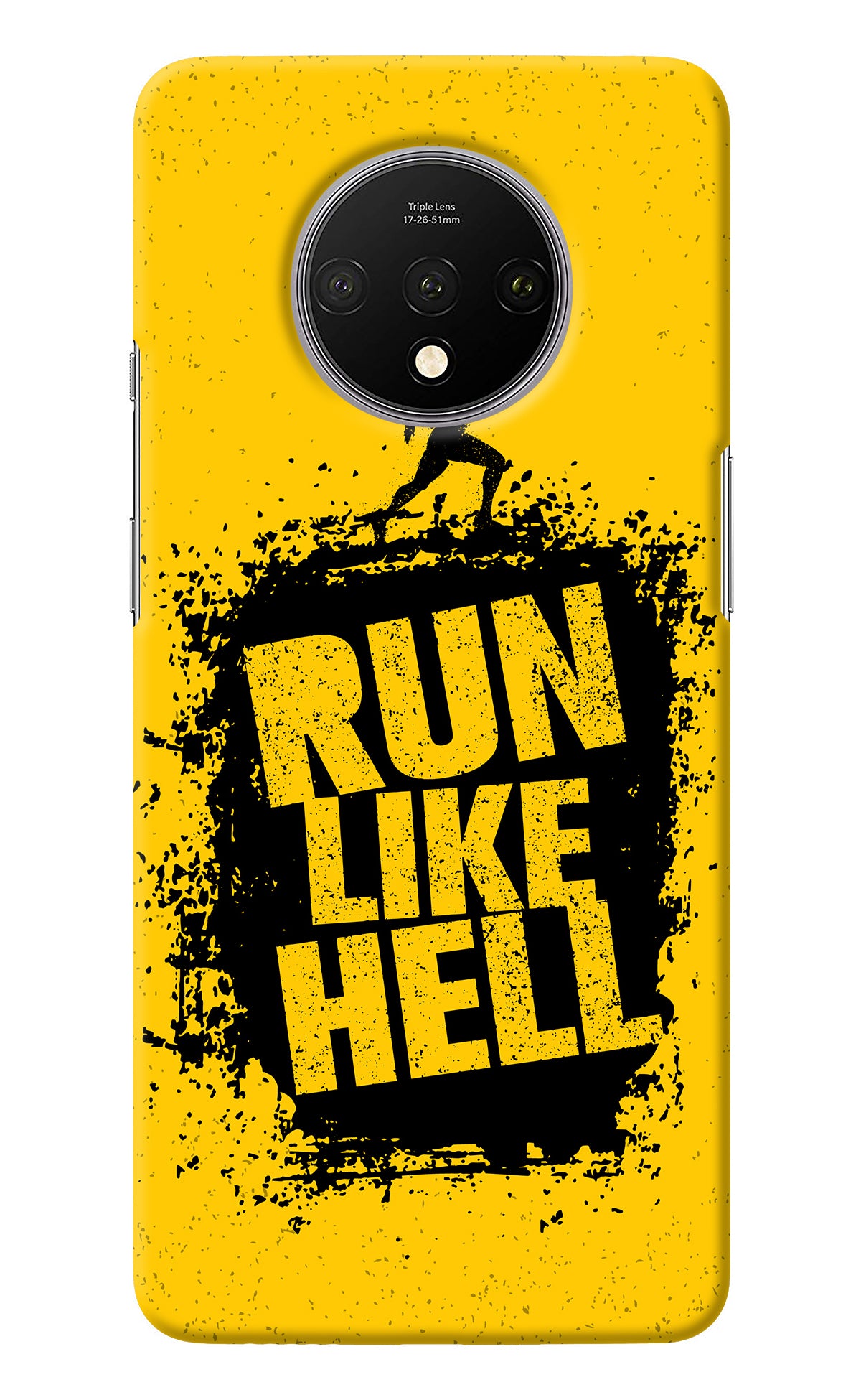 Run Like Hell Oneplus 7T Back Cover