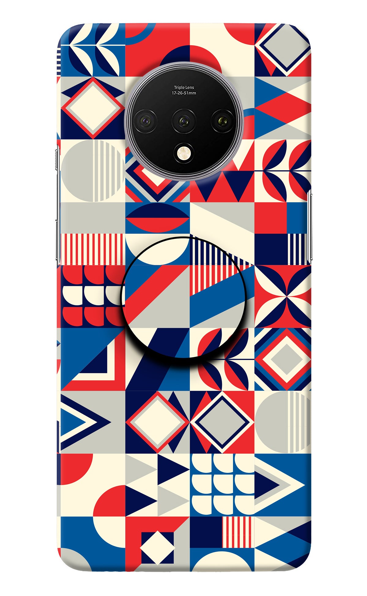 Colorful Pattern Oneplus 7T Pop Case