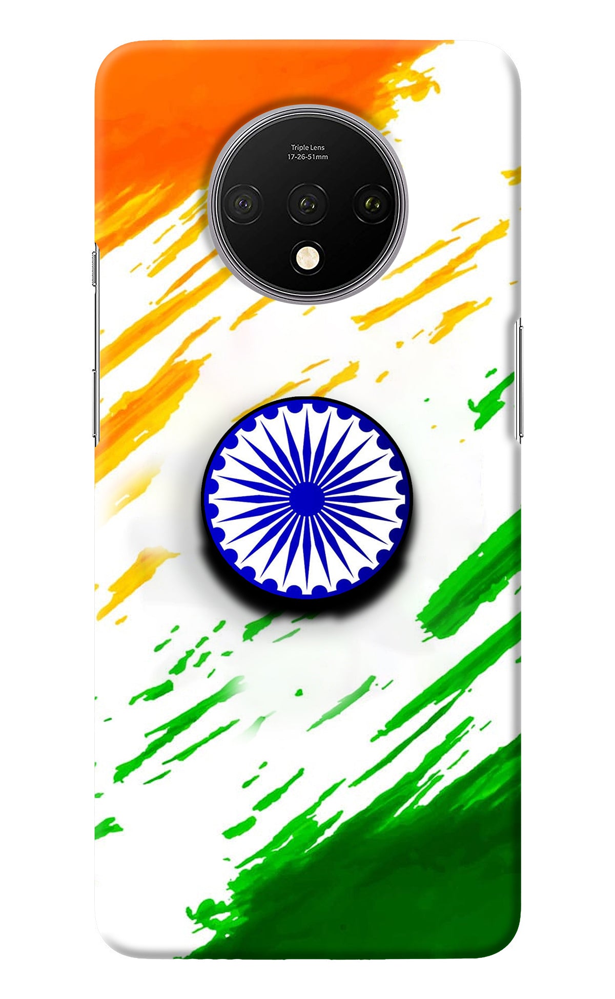 Indian Flag Ashoka Chakra Oneplus 7T Pop Case