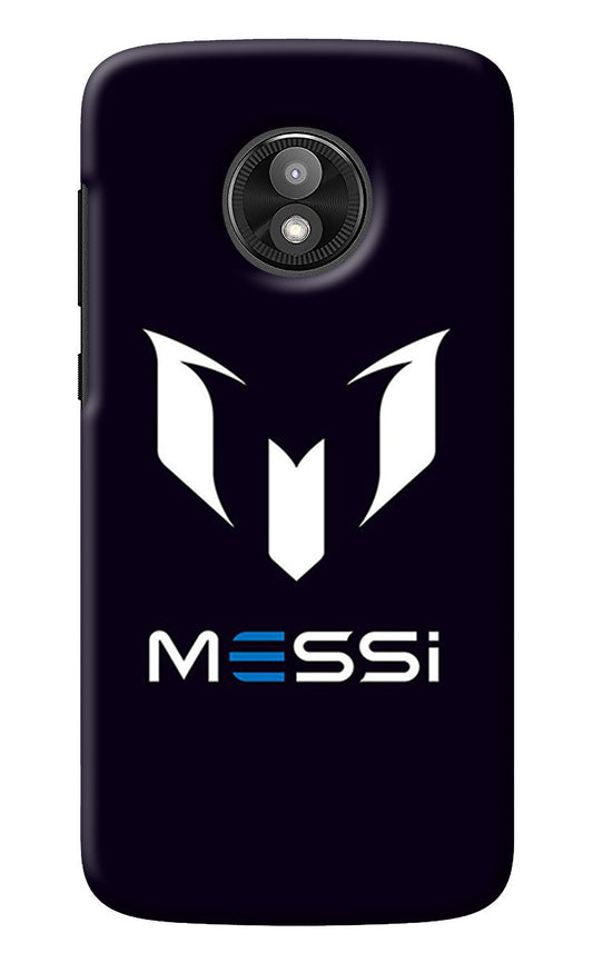 Messi Logo Moto E5 Play Back Cover