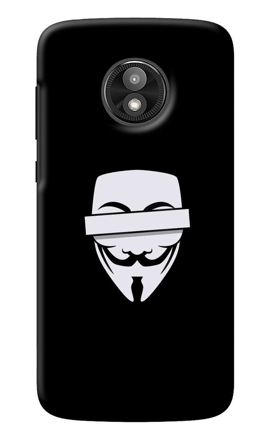 Anonymous Face Moto E5 Play Back Cover
