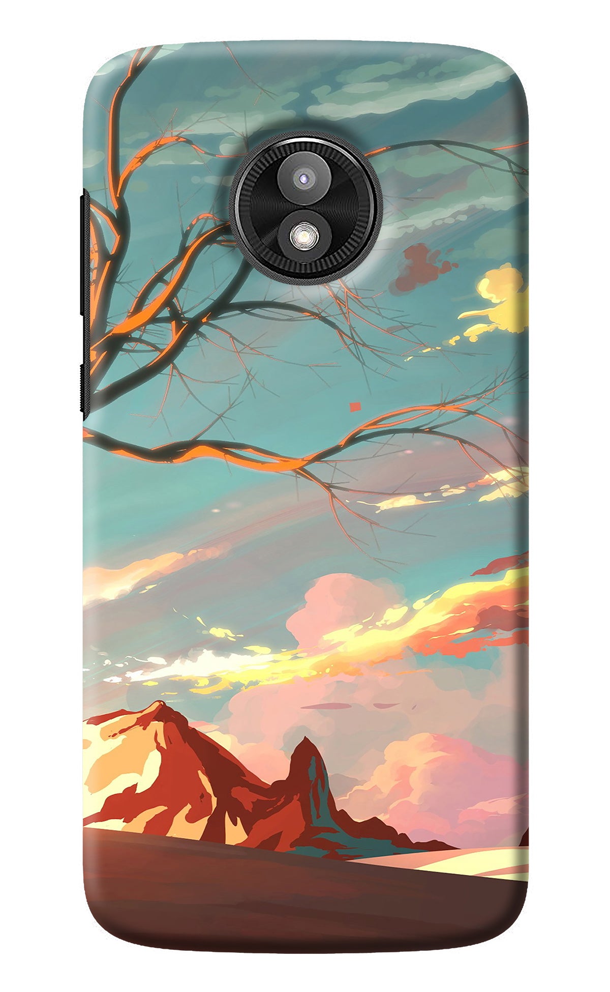 Scenery Moto E5 Play Back Cover