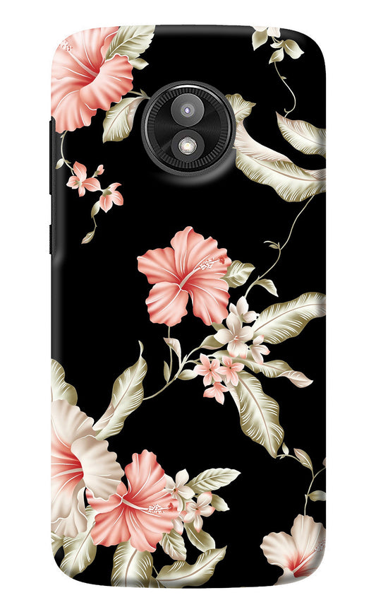 Flowers Moto E5 Play Back Cover