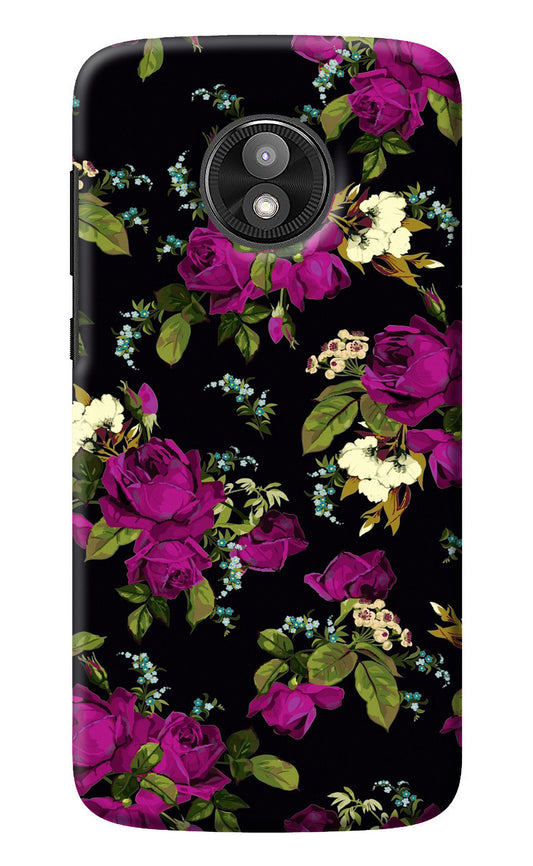 Flowers Moto E5 Play Back Cover