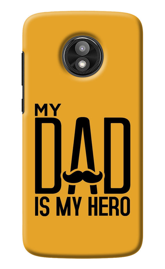 My Dad Is My Hero Moto E5 Play Back Cover