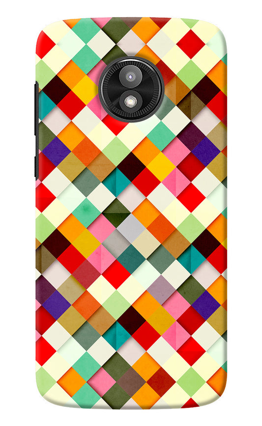 Geometric Abstract Colorful Moto E5 Play Back Cover