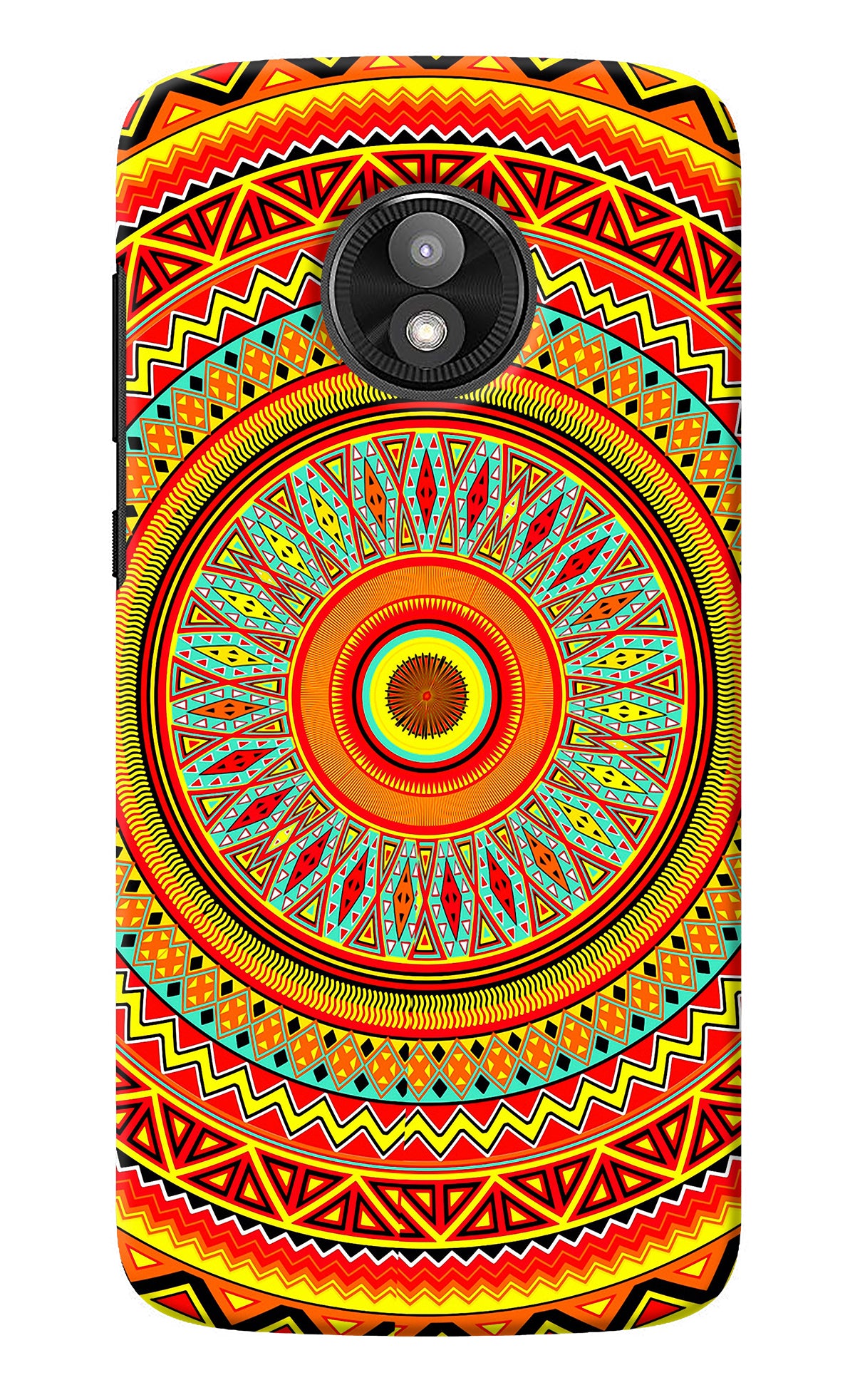 Mandala Pattern Moto E5 Play Back Cover