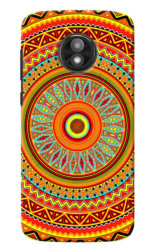 Mandala Pattern Moto E5 Play Back Cover