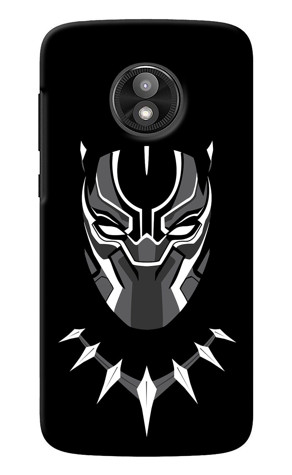 Black Panther Moto E5 Play Back Cover