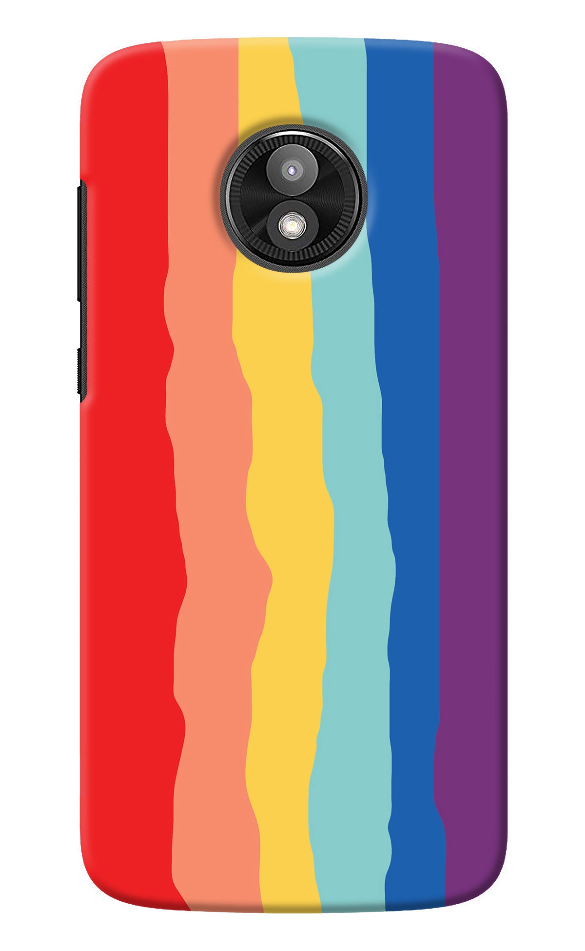 Rainbow Moto E5 Play Back Cover