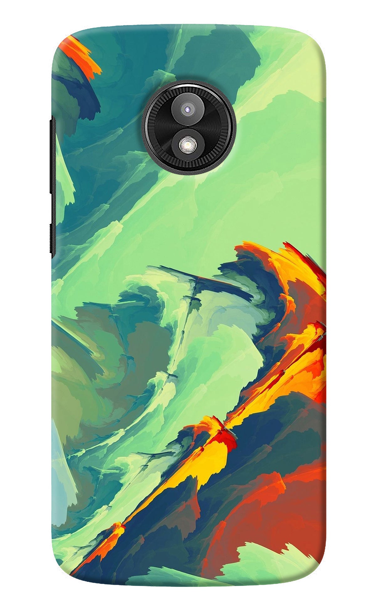 Paint Art Moto E5 Play Back Cover