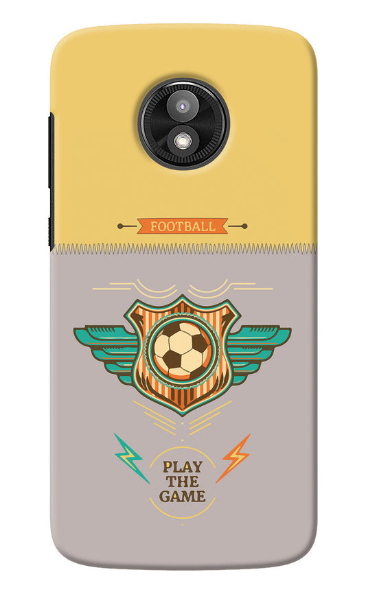 Football Moto E5 Play Back Cover