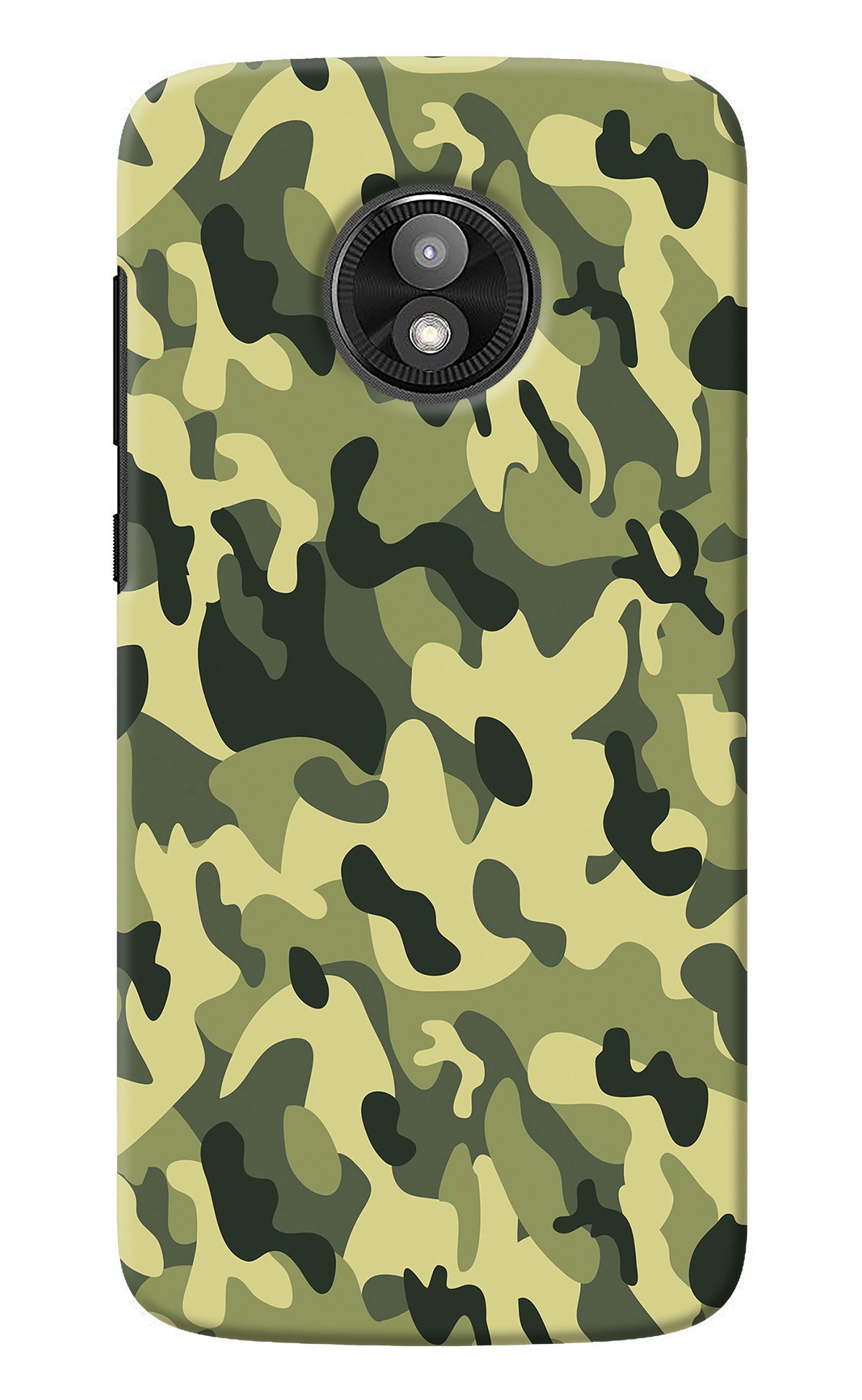 Camouflage Moto E5 Play Back Cover