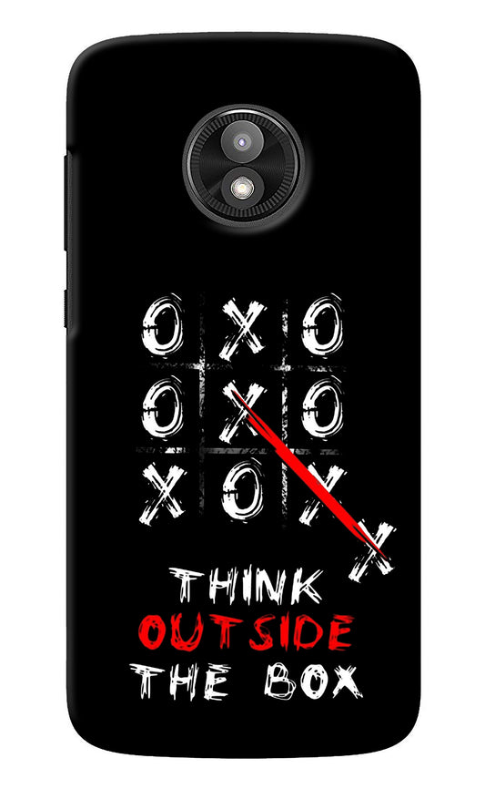 Think out of the BOX Moto E5 Play Back Cover