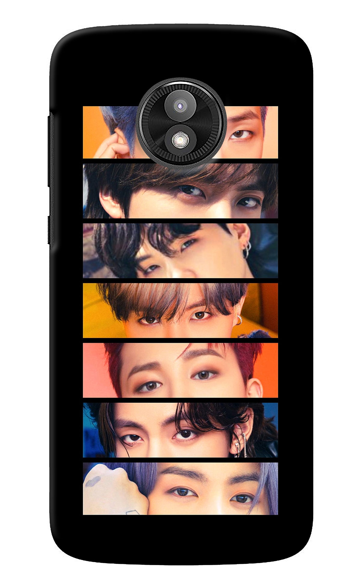 BTS Eyes Moto E5 Play Back Cover