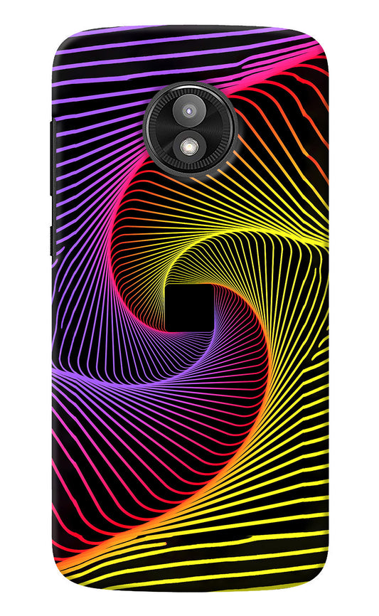 Colorful Strings Moto E5 Play Back Cover