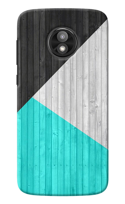 Wooden Abstract Moto E5 Play Back Cover