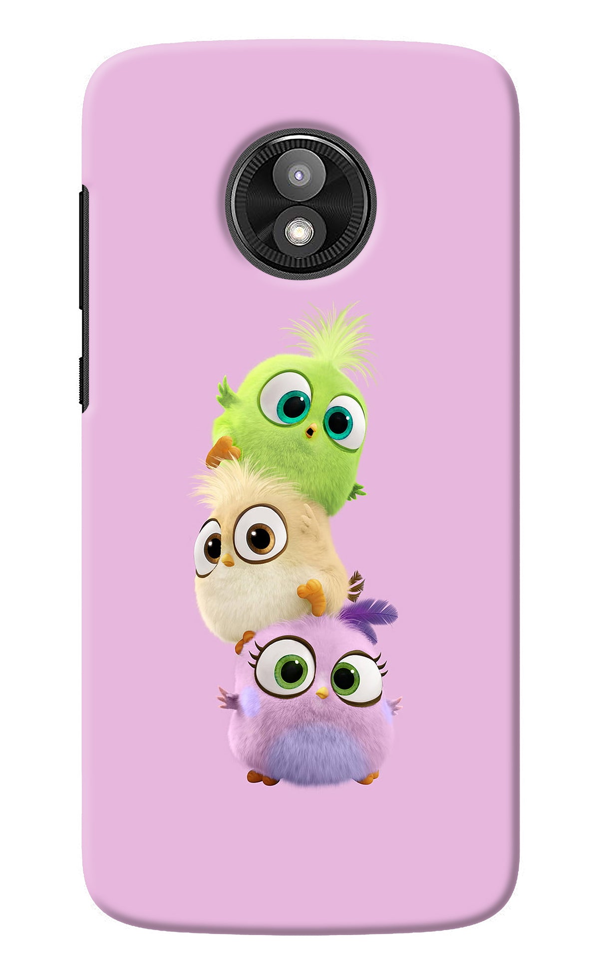 Cute Little Birds Moto E5 Play Back Cover