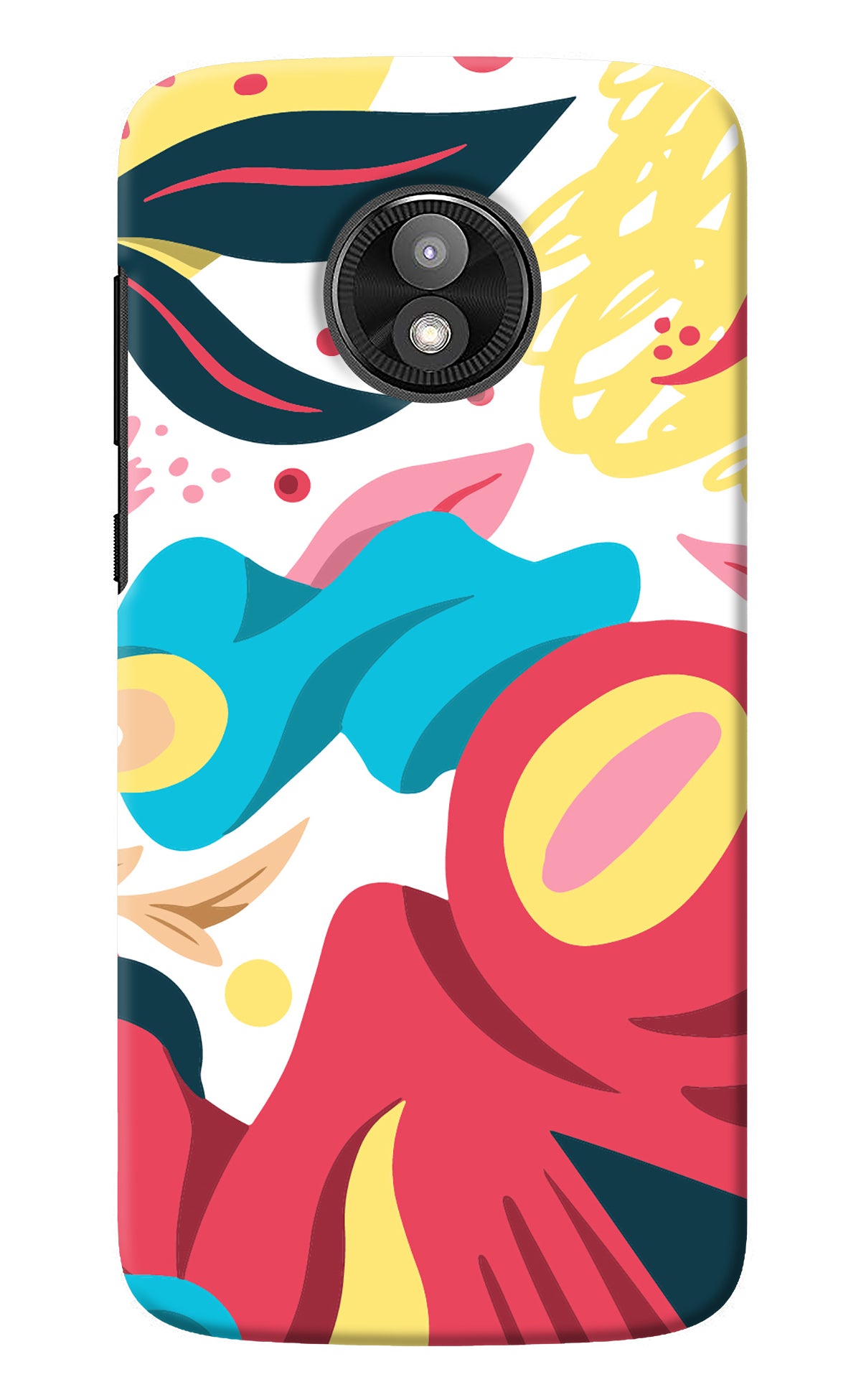 Trippy Art Moto E5 Play Back Cover