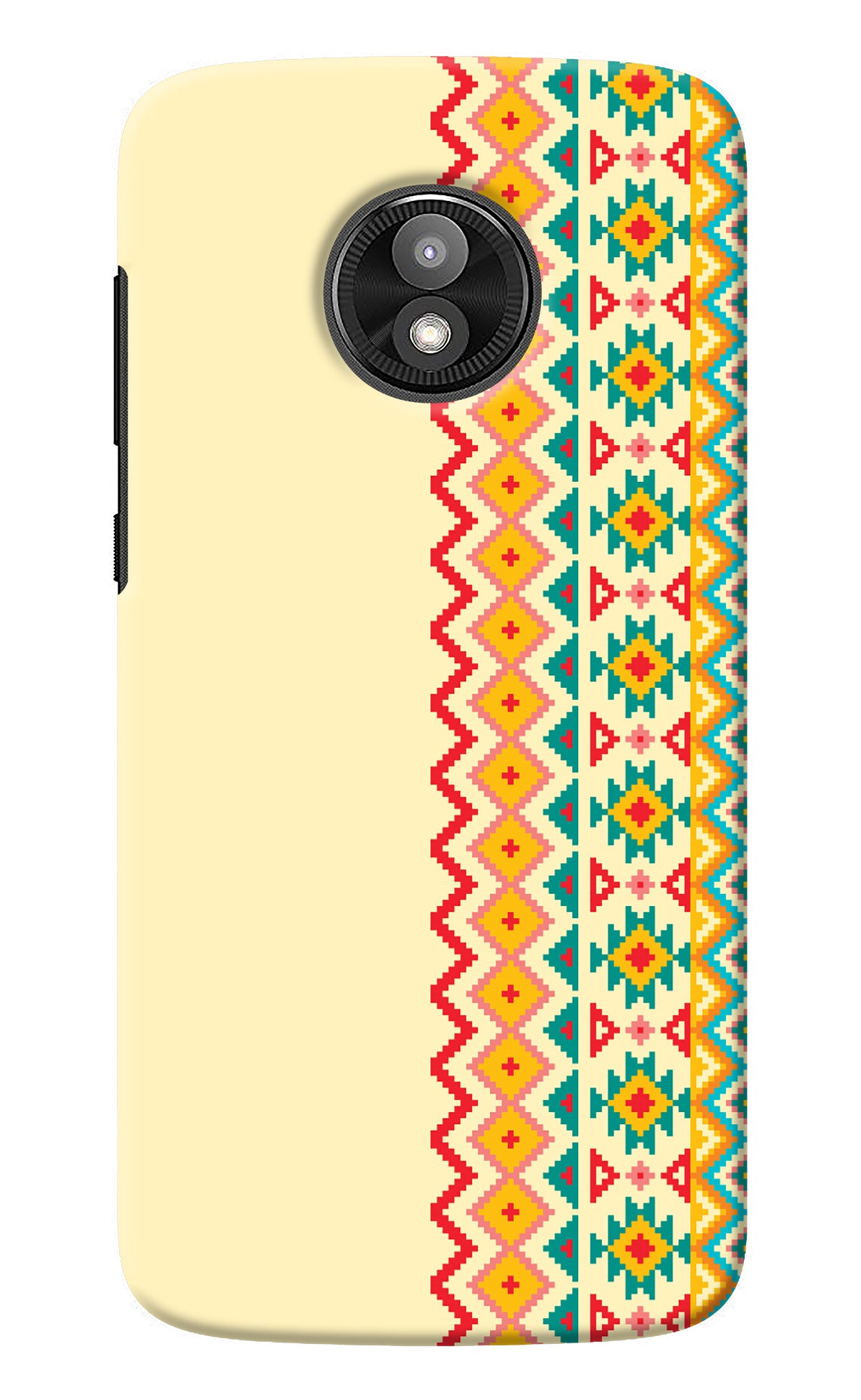 Ethnic Seamless Moto E5 Play Back Cover