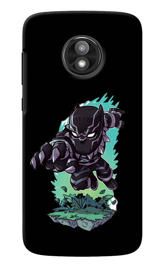Black Panther Moto E5 Play Back Cover