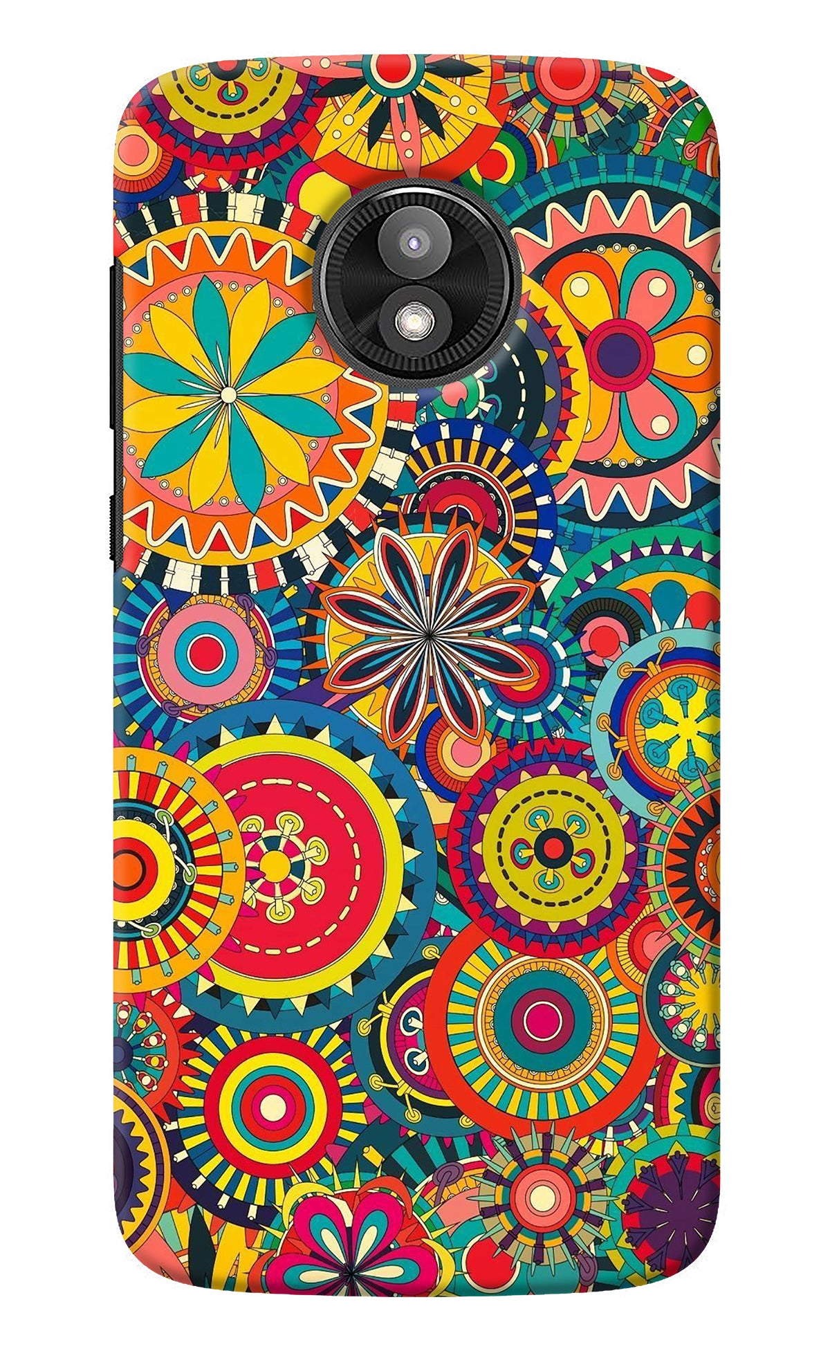 Gol Gol Art Moto E5 Play Back Cover